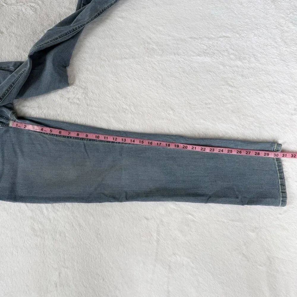 Levi's 514 Youth Boys Jeans Size 16 Regular Denim Straight Leg Adjustable Waist
